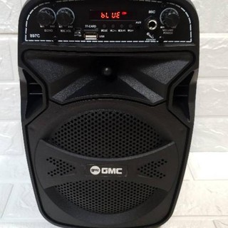 Speaker Portable GMC 897C 6.5 inch Bluetooth Karaoke Extra Power Sound KODE 1