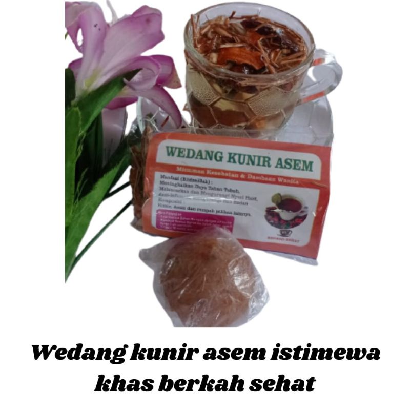 

MINUMAN WEDANG REMPAH KUNIR ASAM TEH HERBAL SEHAT ALAMI ORGANIK ORIGINAL LAINNYA ASEM AMAN