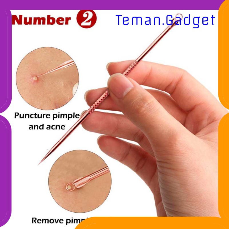 TG-FE233 PERLENGKAPAN PERAWATAN WAJAH DARI JERAWAT DAN KOMEDO 4PCS