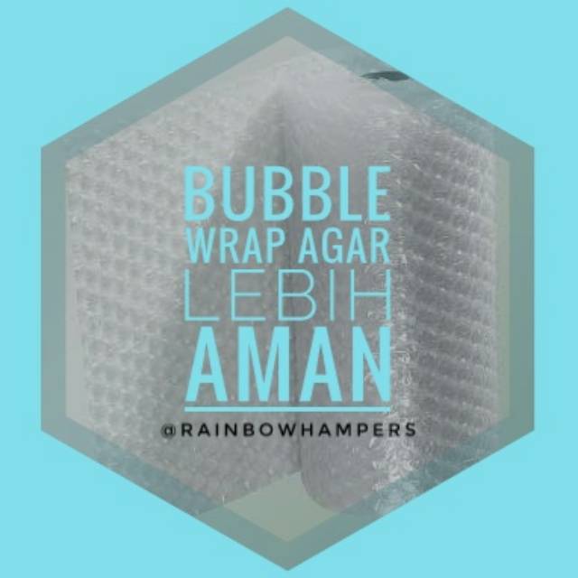 

Extra Bubble Wrap agar Lebih Aman RainbowHampers Rainbow Hampers