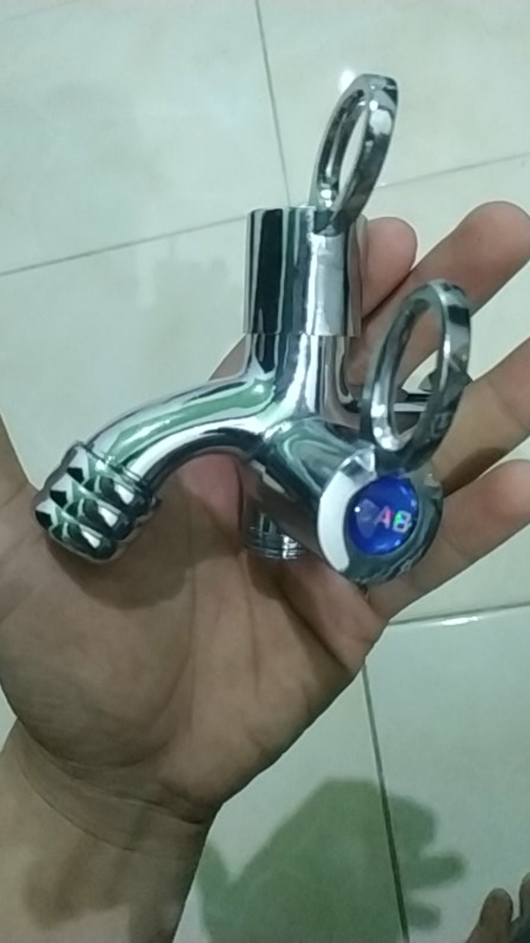 Keran Air Dobel Keran Shower - Kran Cabang Doble Shower