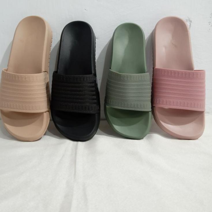 SHOPEE MALL Sandal Slop Jelly Wanita IRSOE 36-40 Kode (KI)