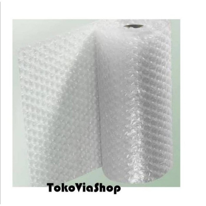 

Penambahan double aman bubble warp plus kardus untuk pengiriman