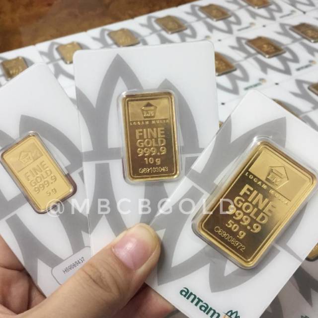 Logam Mulia Antam 10gram Cetakan 2020