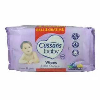 Cussons Baby Wipes 50+50 | Shopee Indonesia