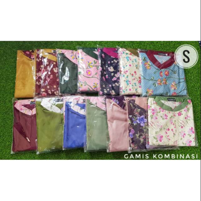 Gamis Kombinasi katun jepang dan toyobo