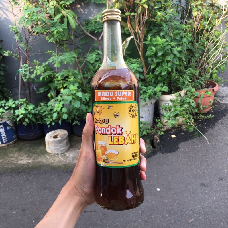 

Pondok Lebah - Madu Super (Madu + Beepoll-en) Madu Asli 600ml