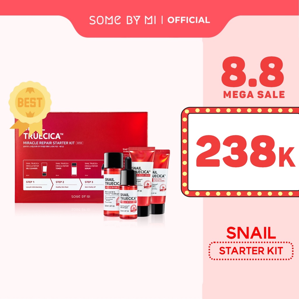 SOME BY MI Snail Truecica Miracle Repair Starter Kit