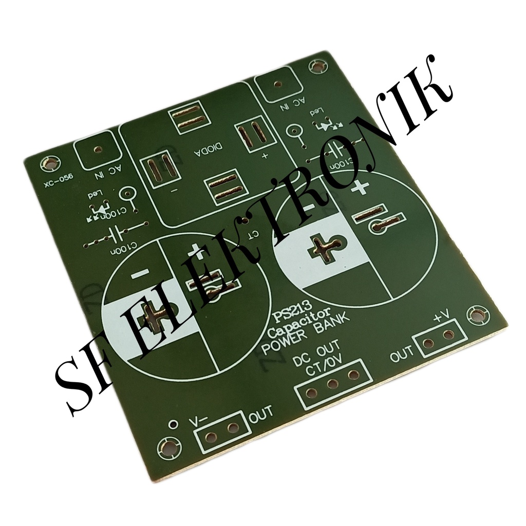 Pcb Power Bank 2 Capacitor Kapasitor Elko Elco