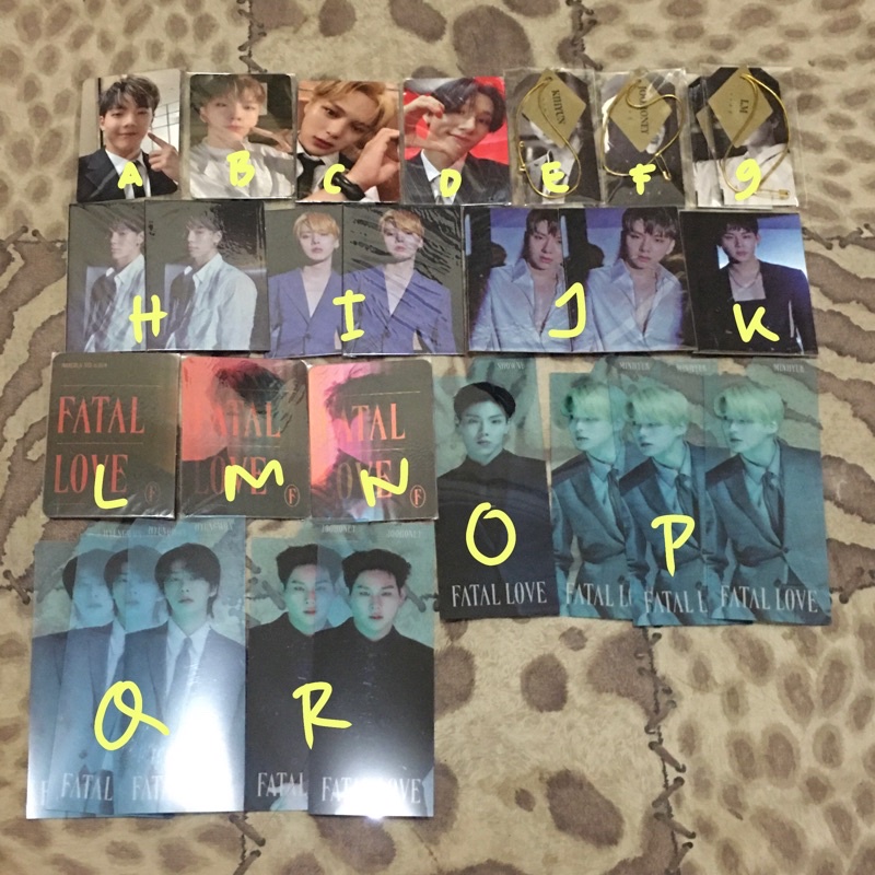 Monsta X Photocard