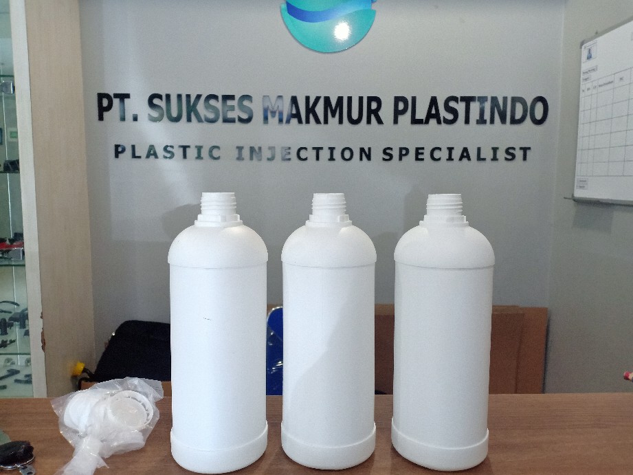 Botol 1 Liter /putih Susu/putih Natural/madu/juice/jamu/minyak/handsoap/handsanitizer/baru/foodgrade