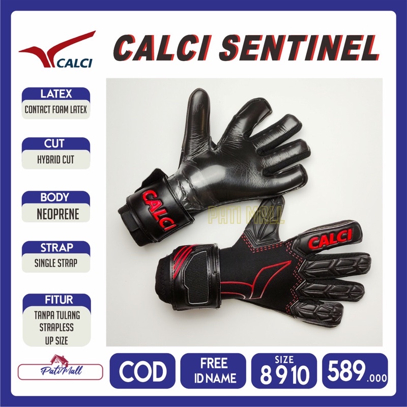 CALCI SENTINEL SARUNG TANGAN KIPER ORIGINAL