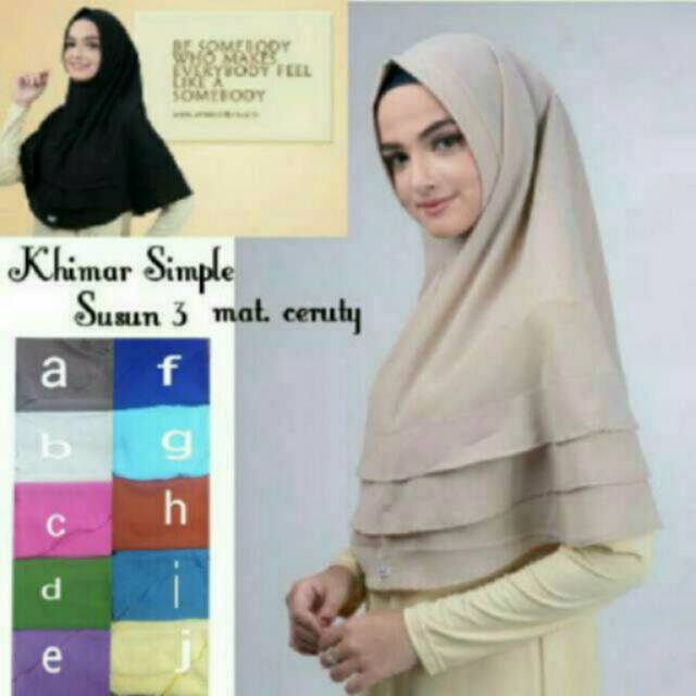 Khimar 3 Layer