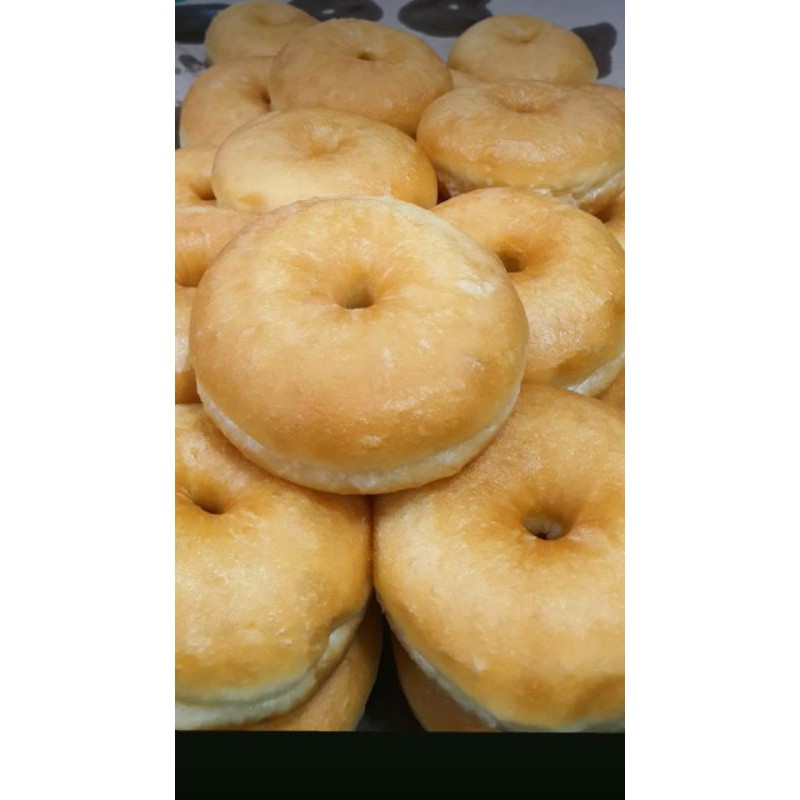 

Donat frozen kentang + susu