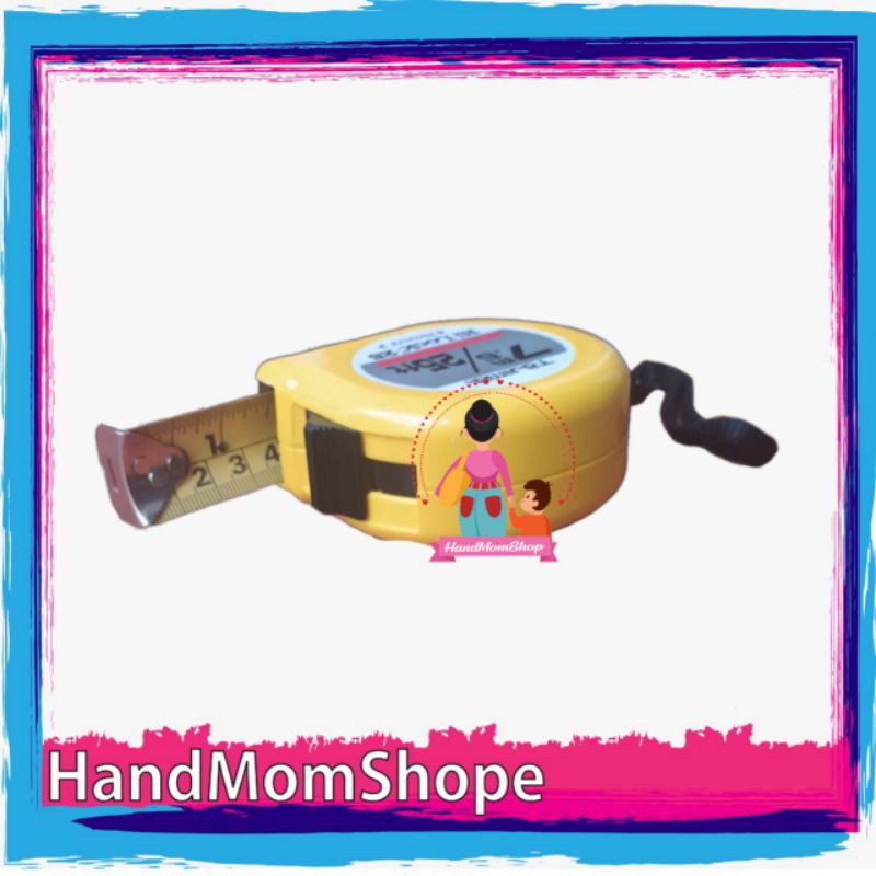 (HMS) Meteran Tajima HILOCK 7.5 Meter 25 FT Measuring Tape