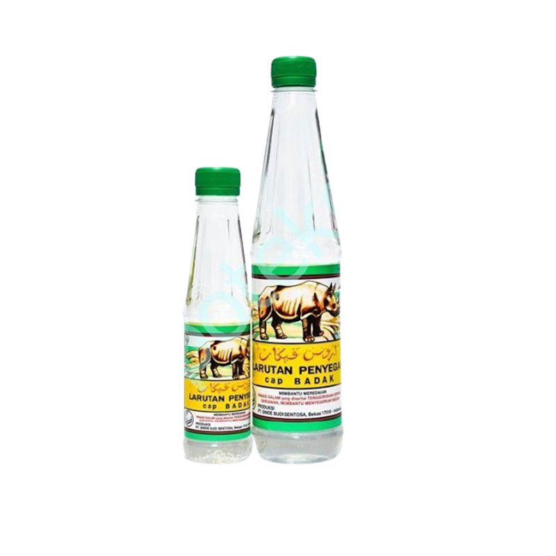 Larutan penyegar botol cap badak 200ml dan 500ml