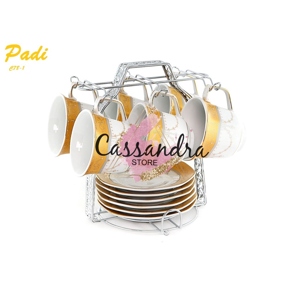 C78-1 Cangkir Set Vicenza - Cup and Saucer