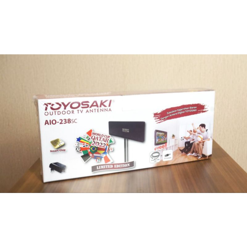 Antena TV Digital HDTV Toyosaki AIO 238 SC / Antena TV Outdor/indoor