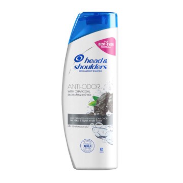 SHAMPO HEAD &amp; SHOULDERS ANTI APEK ANTI KETOMBE DANDRUFF 300 ML CHARCOAL SHAMPOO