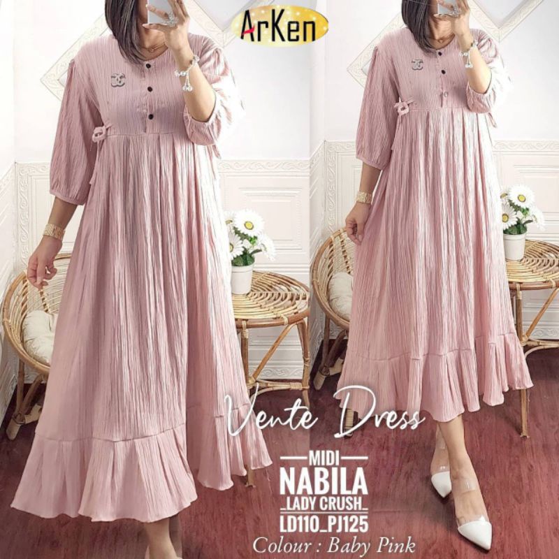 [READY BARU] BONIA • LOVIA • DINDA BY SHOFIYA DRESS KEKINIAN LD 110 PJ 120