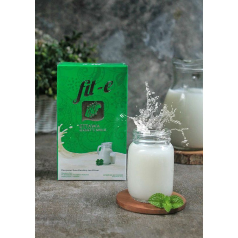 

Susu etawa fit-E Plus bidara Temulawak dan pegagan