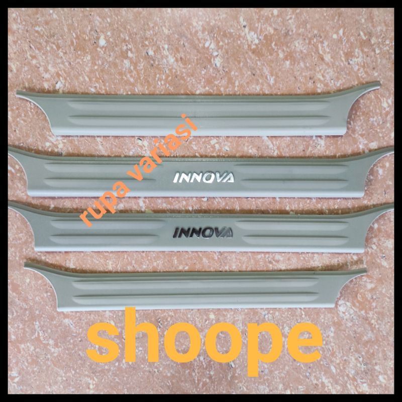 sillplate silplate samping mobil TOYOTA innova inova lama 2004 sampai 2015 + lampu 2014 2013 2012 2011 2010 2009 2008 2007 2006 2005