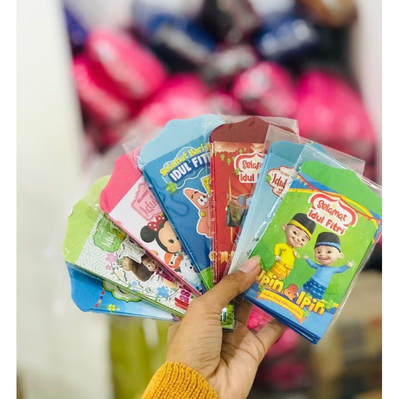 

amplop lebaran isi 10 pcs karkater