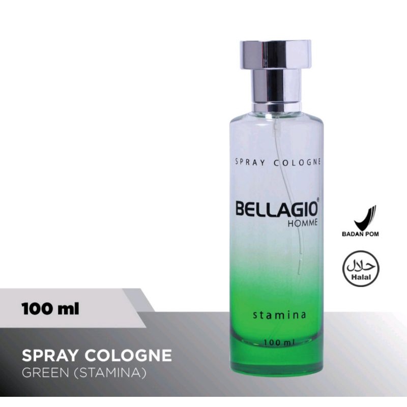bellagio homme spray cologne parfum stamina 100ml