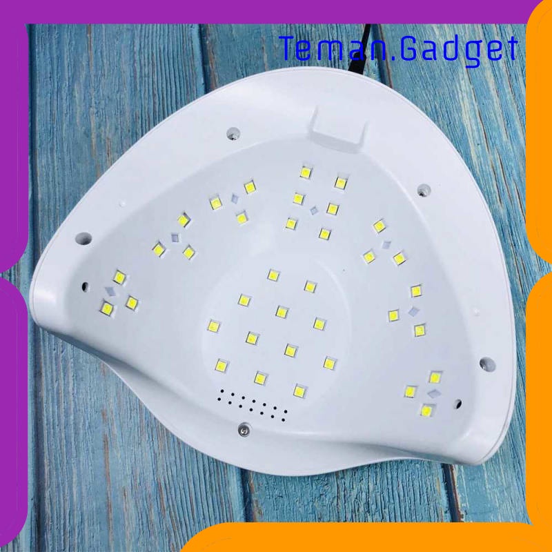 TG-FE208 RAINSOLID PENGERING KUTEK KUKU UV NAIL DRYER 36 LED 80W - SUN-X5 PLUS