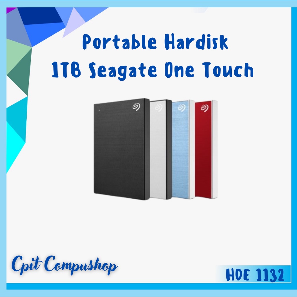 Hardisk External 1TB Seagate One Touch