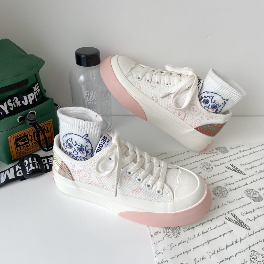 LUXUS ARA SEPATU WANITA SNEAKERS HITS - 918-6
