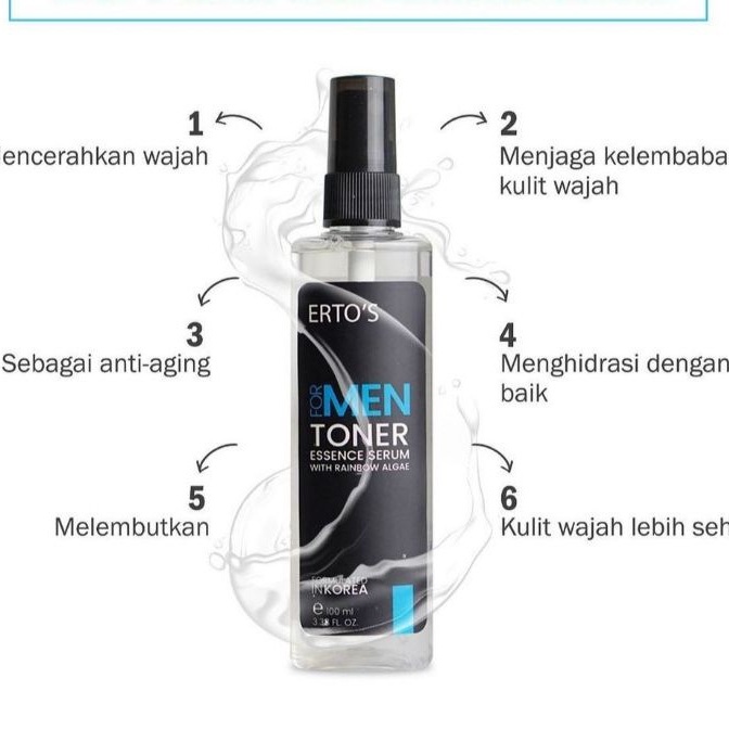 [ORI] TONER ESSENCE SERUM PRIA With Rainbow Algea