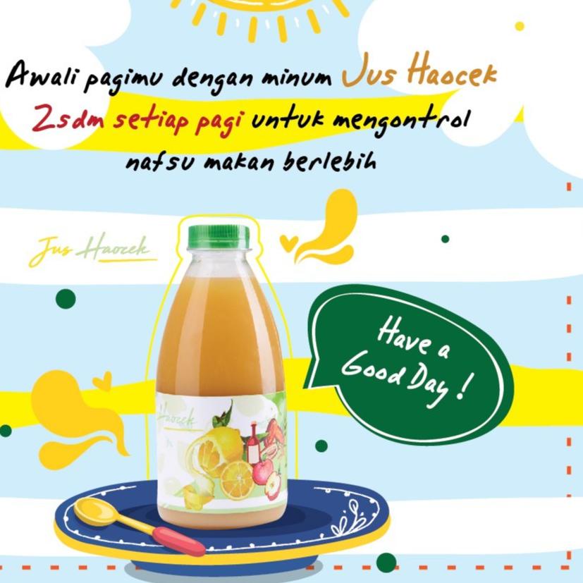 

BISA COD ✔️JUS HAOCEK 1pcs lemon cuka apel sari kurma ( 325ml )|RA6