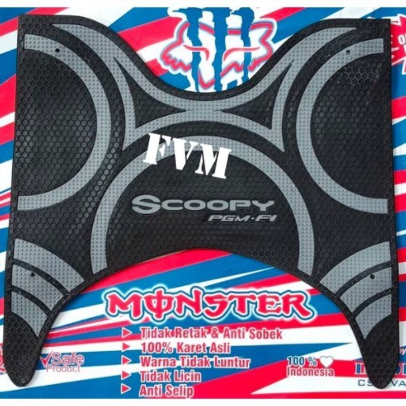 karpet motor honda scoopy monster, karpet scoopy new pgm fi 2017-2019/karpet scoopy new scoopy