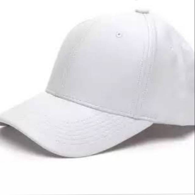 topi potih polos topi polos putih