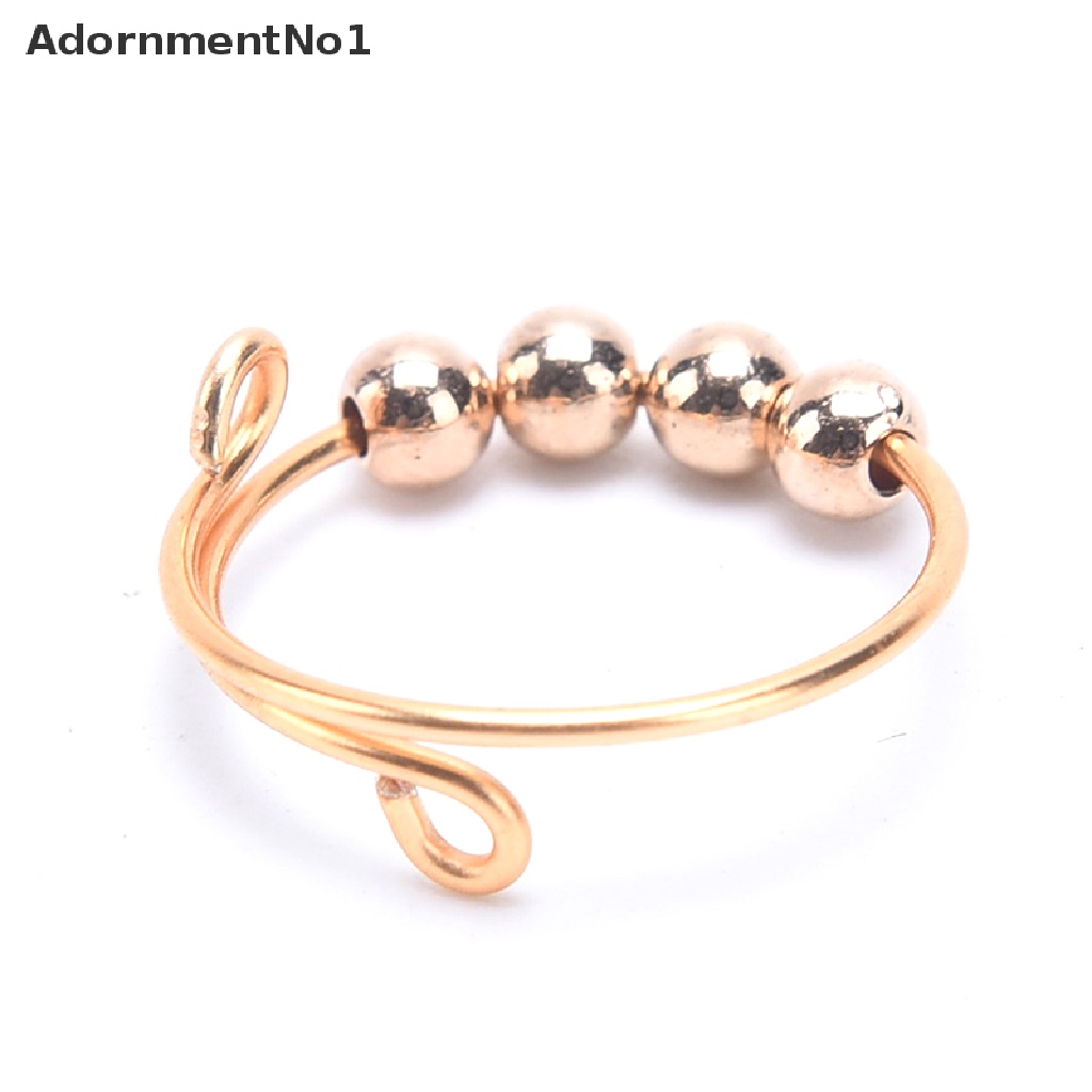 (AdornmentNo1) Cincin Terbuka Adjustable Anti Stress Untuk Pria / Wanita