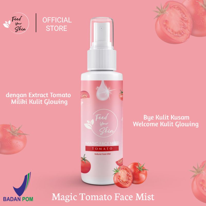 Facemist Tomat - Dapatkan Kulit Cerah dan Sehat dengan Formula Alami