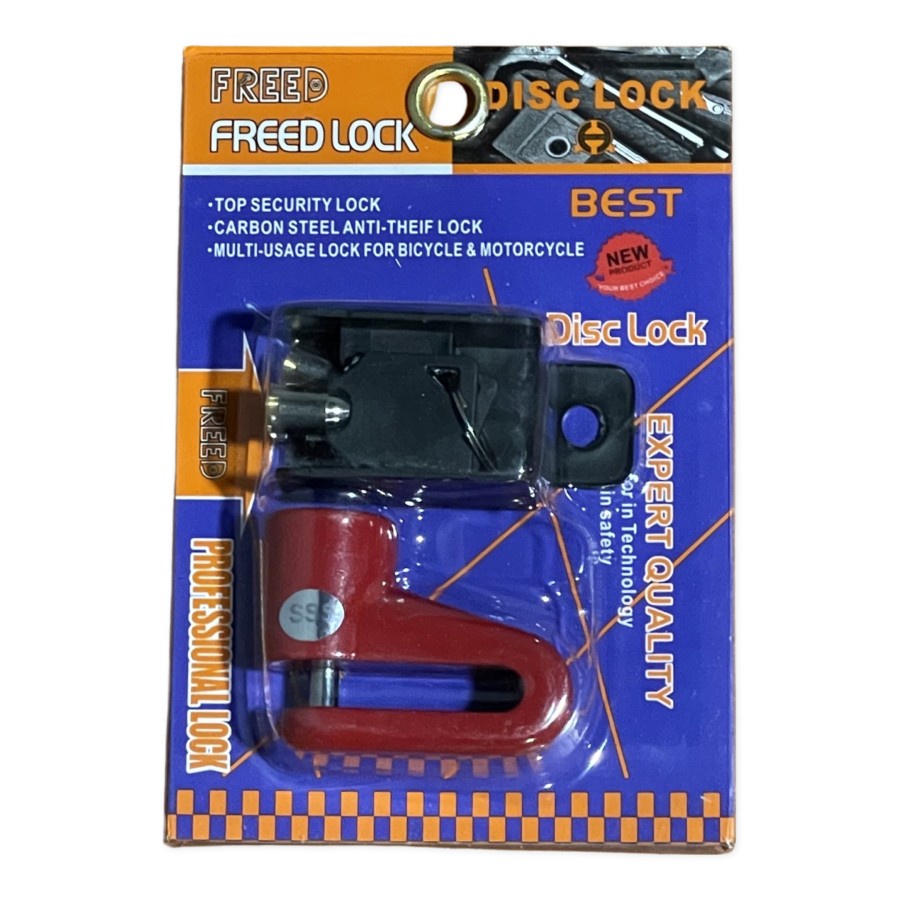 Kunci Gembok Cakram Motor / Disc Lock Berkualitas Freed