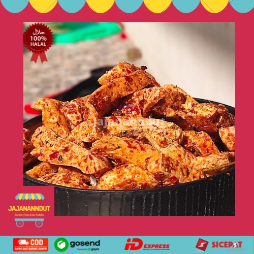 

Makanan jajanan cemilan basreng goreng pedas JAJANANNDUT snack kering kiloan instant murah mercon gurih premium