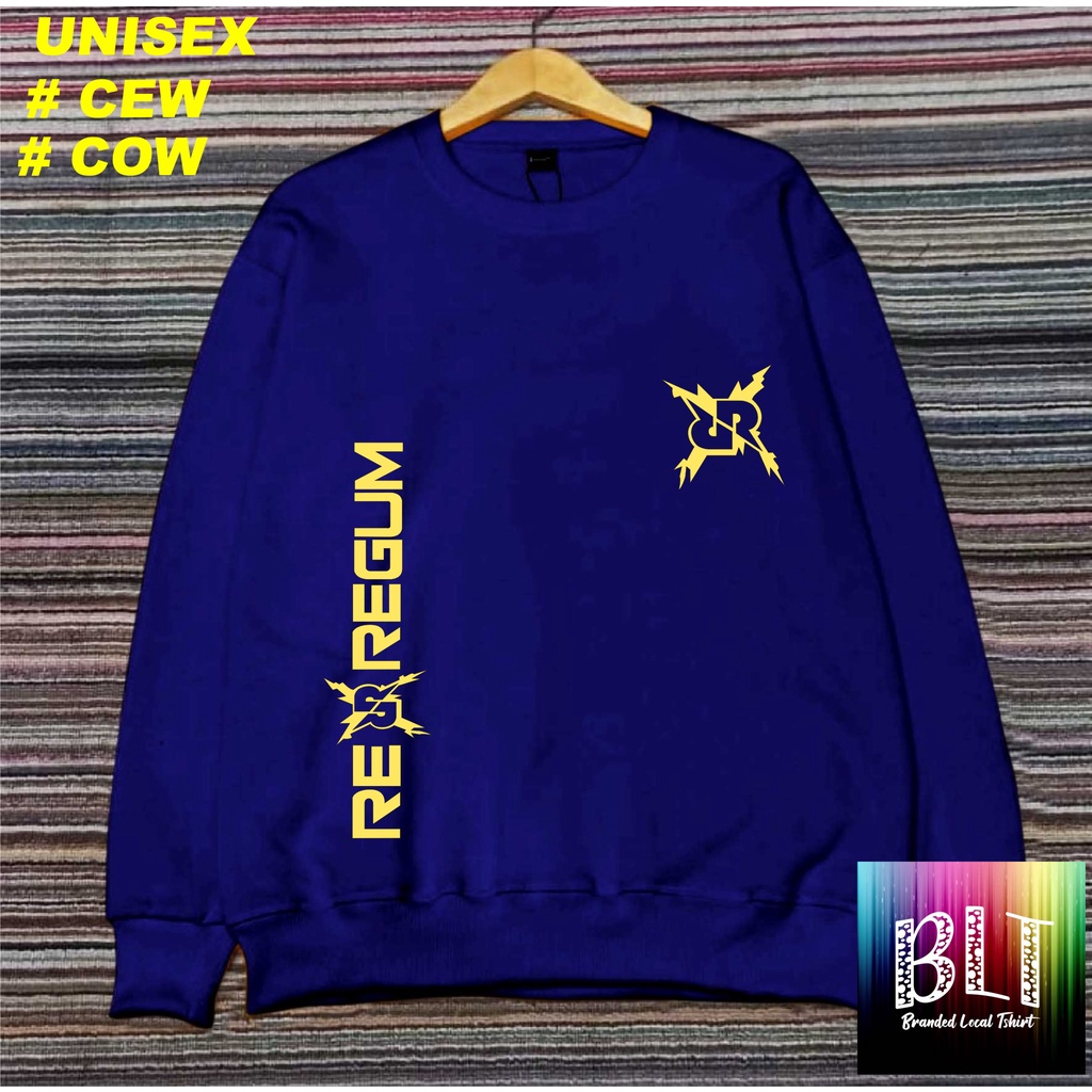 Crewneck Sweater Combed Rrq X Mobile Legend / Sweater Pria/SWEATER WANITA / Sweater Distro / Outerwear Original Terbaru Termurah Terlaris/UNISEX/SWEATER MURAH/SWEATER 2022