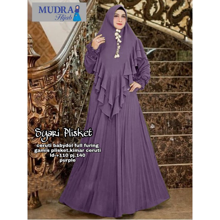 [KEJORA] Syari Plisket by Mudra Hijab
