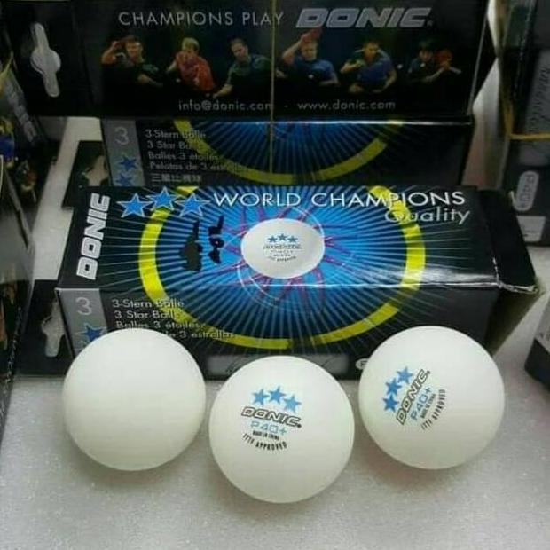 Bola Pingpong Tenis Meja Donic Schildkrot P40+ Original