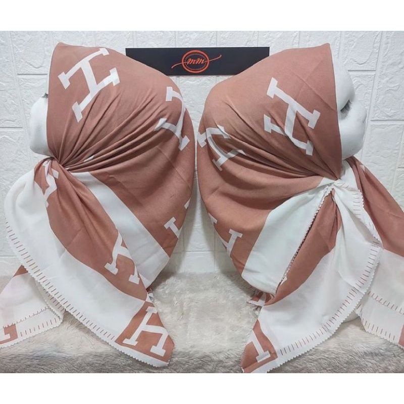 ( COD ) KERUDUNG SEGI EMPAT MOTIF TERBARU PREMIUM LASER CUTTING