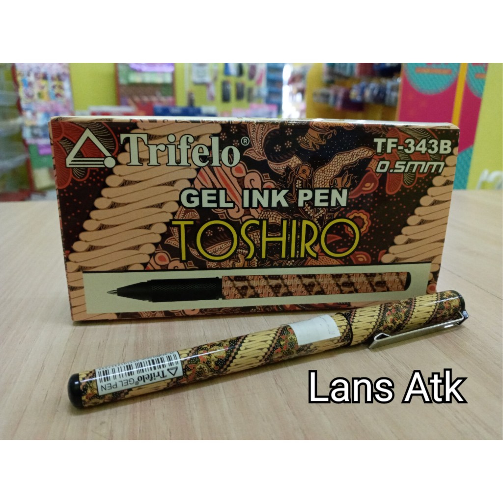 

Pulpen / Ballpoint Pen Trifelo TF-343B / Pulpen Motif Batik (satuan)