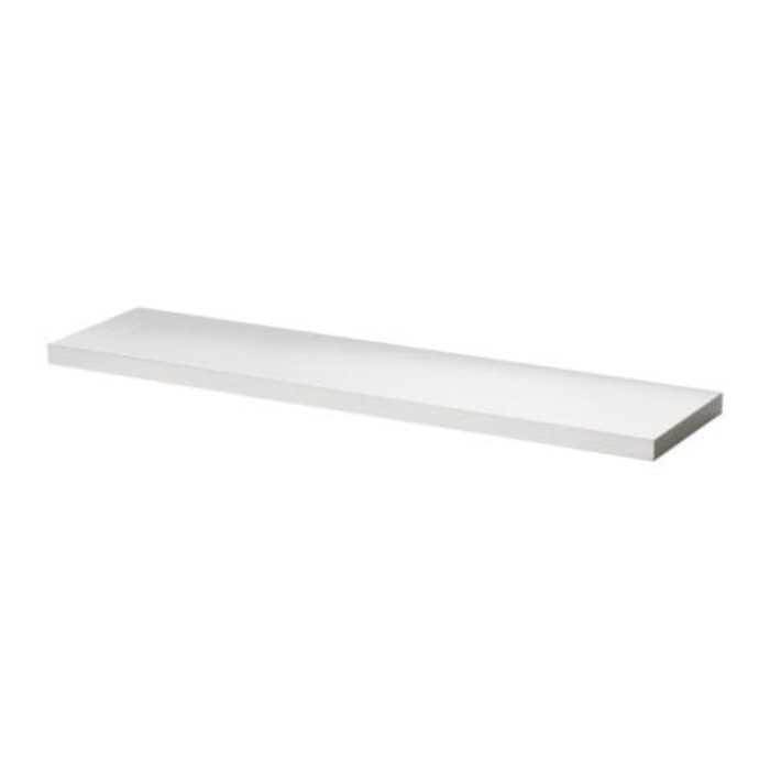 Papan Ambalan Rak IKEA EKBY JARPEN 79x19 cm Putih Shelf Papan Kayu