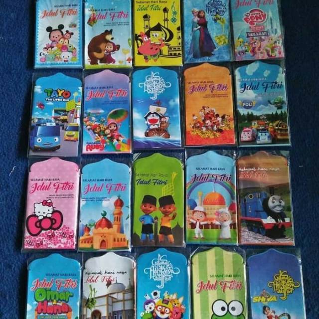 

Amplop LEBARAN KARAKTER