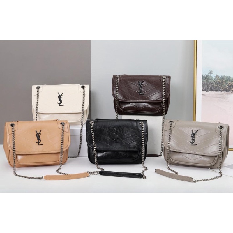 TAS WANITA BRANDED IMPORT YSL SLING BAG 2009