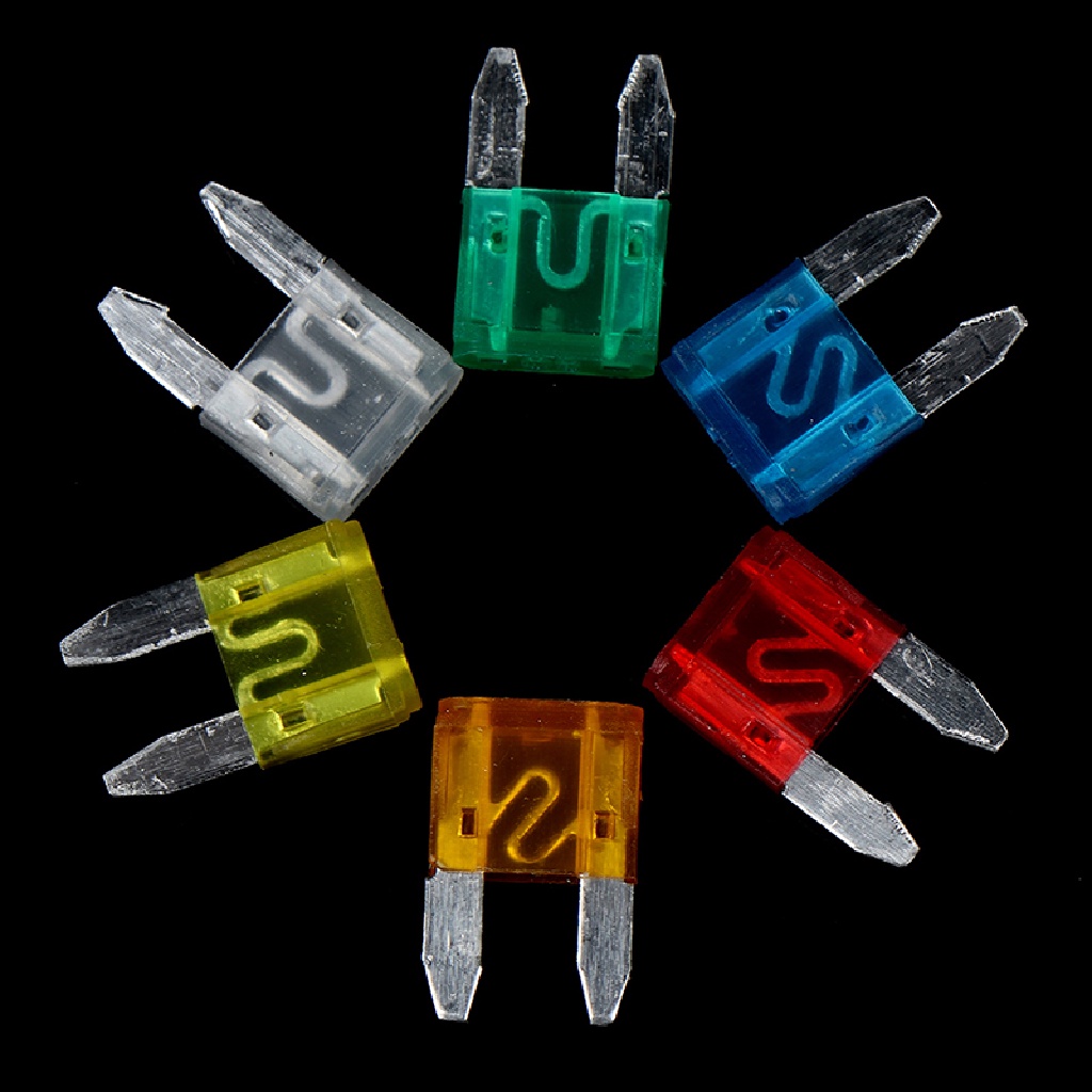 Sho - 120pcs / Set Blade Fuse / Sekring Listrik Mini Untuk Mobil / Truk