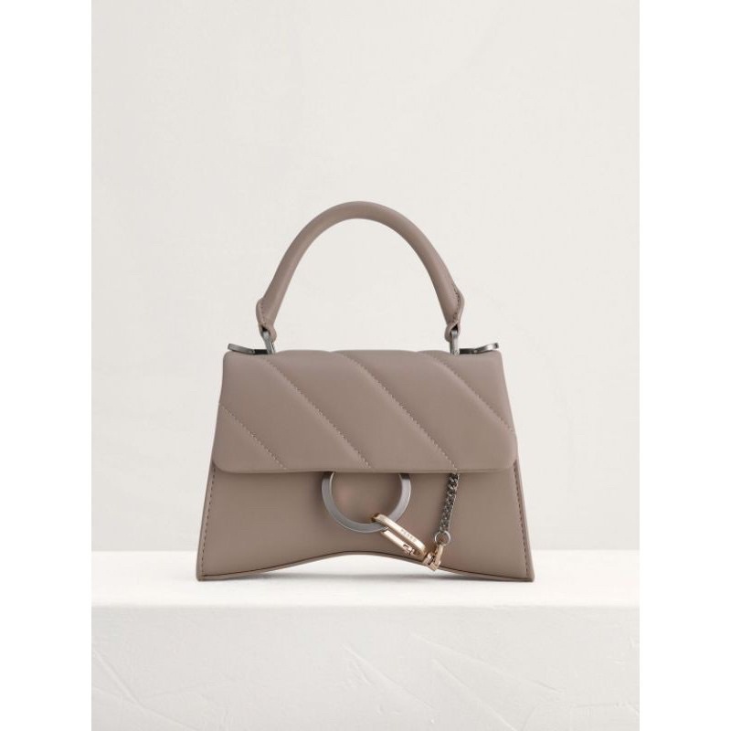 Tas wanita pedro quilted top handle bag mini original