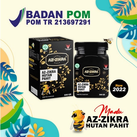 

Az-zikra Azzikra Az zikra Madu Hutan Hitam Pahit Super NEW Original